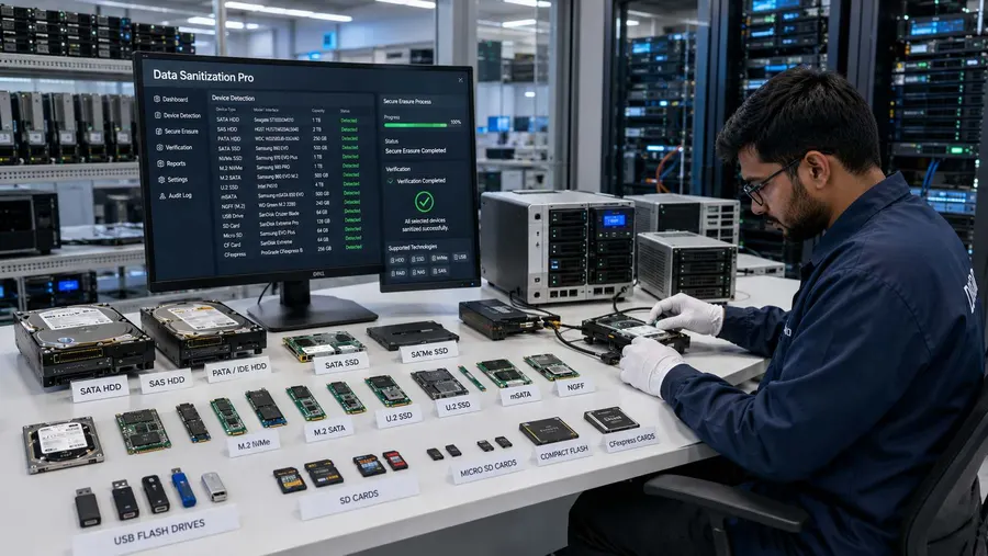 Multiple Data Erasure Standards
